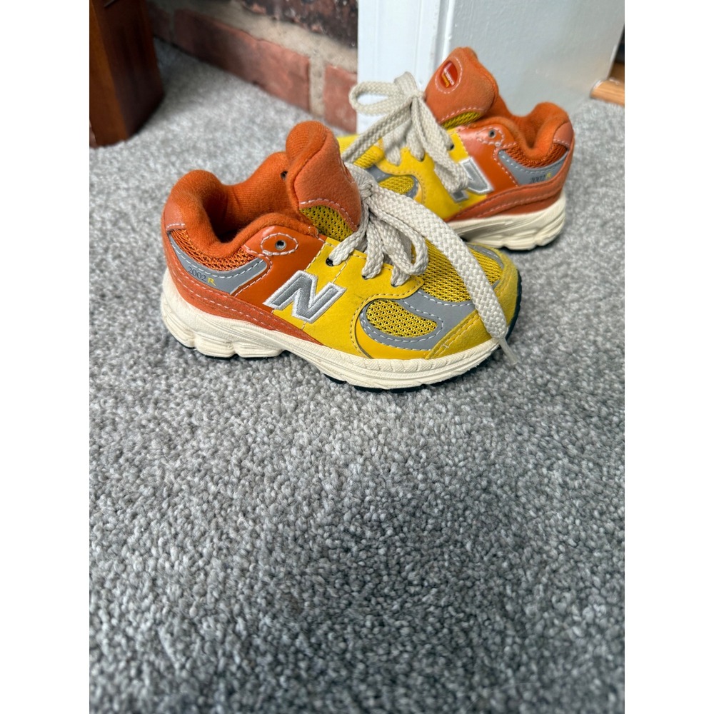 New Balance 2002R PS Ginger Lemon Shoes M2002RPA Size 6c